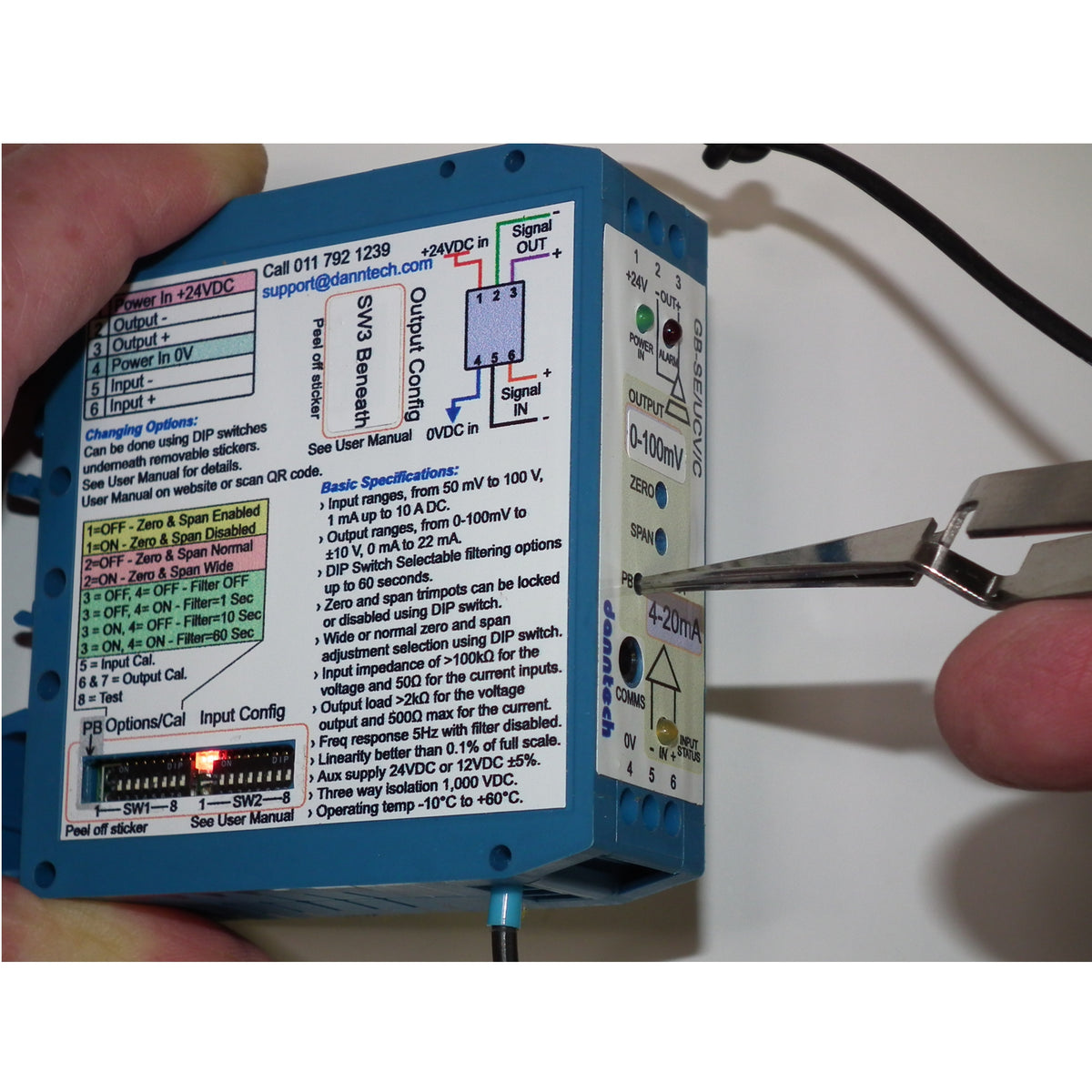 EcoLine Signal Converter User Configurable Danntech