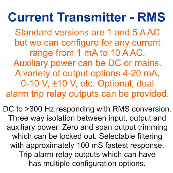 RMS Current Transmitter
