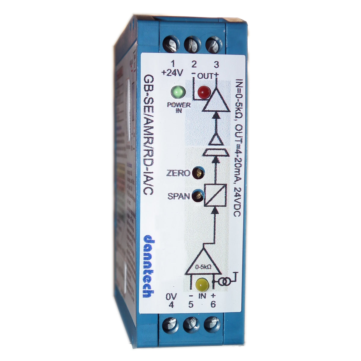 EcoLine Signal Converter Resistance Input 420 mA Output Danntech