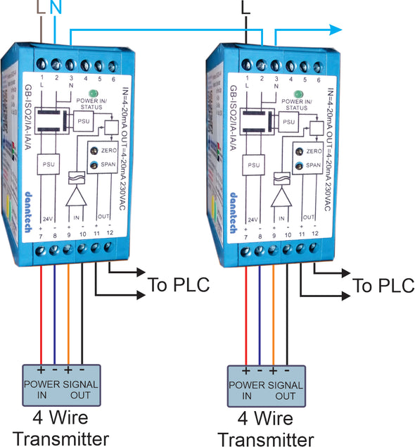 Process Signal Isolator & Power Supply
