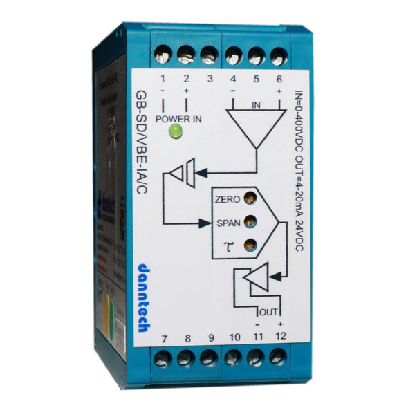 Signal Converter - DC Voltage Inputs more than 100 VDC