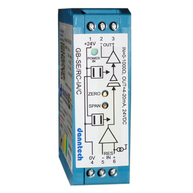 Eco-Line Signal Converter<br/>0-10 kΩ to 4-20 mA
