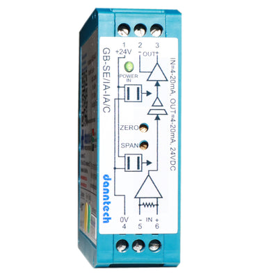 Eco-Line signal converter/isolator 4-20 mA to 4-20 mA
