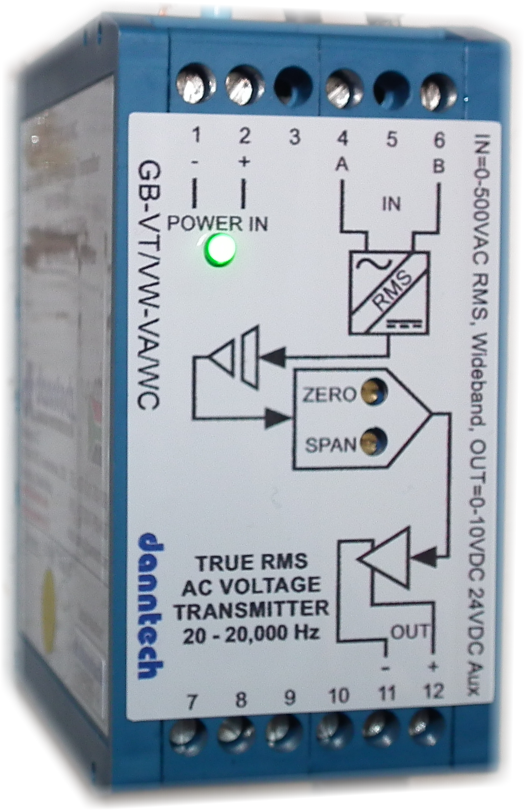 Meter Vt Rms Army RMS Voltage Transmitter – Danntech