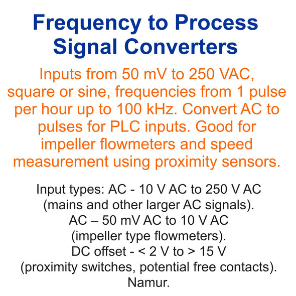 Frequency to Process Signal Converter