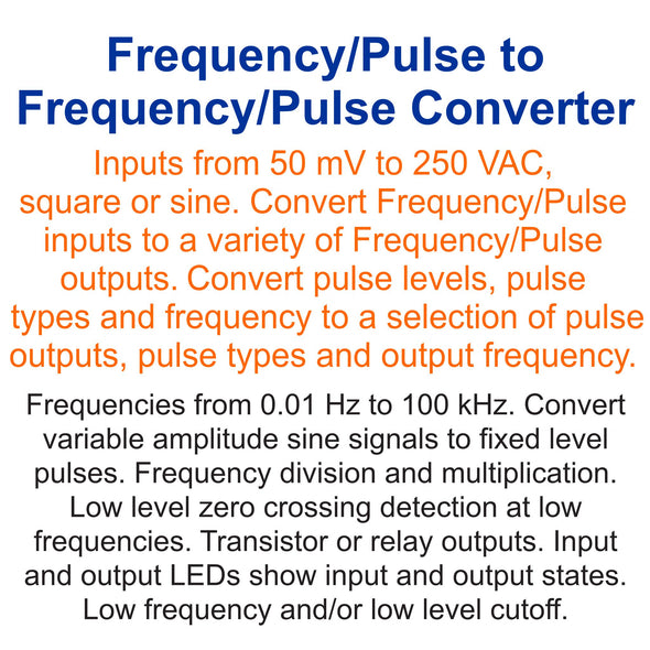 Frequency/Pulse to Frequency/Pulse Converter