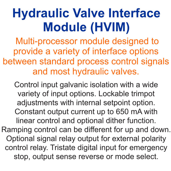 Hydraulic Valve Interface Module