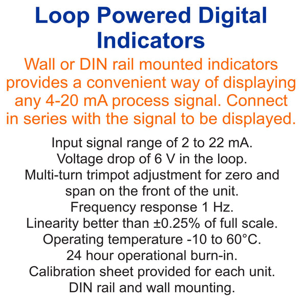 Loop Powered Digital Indicator