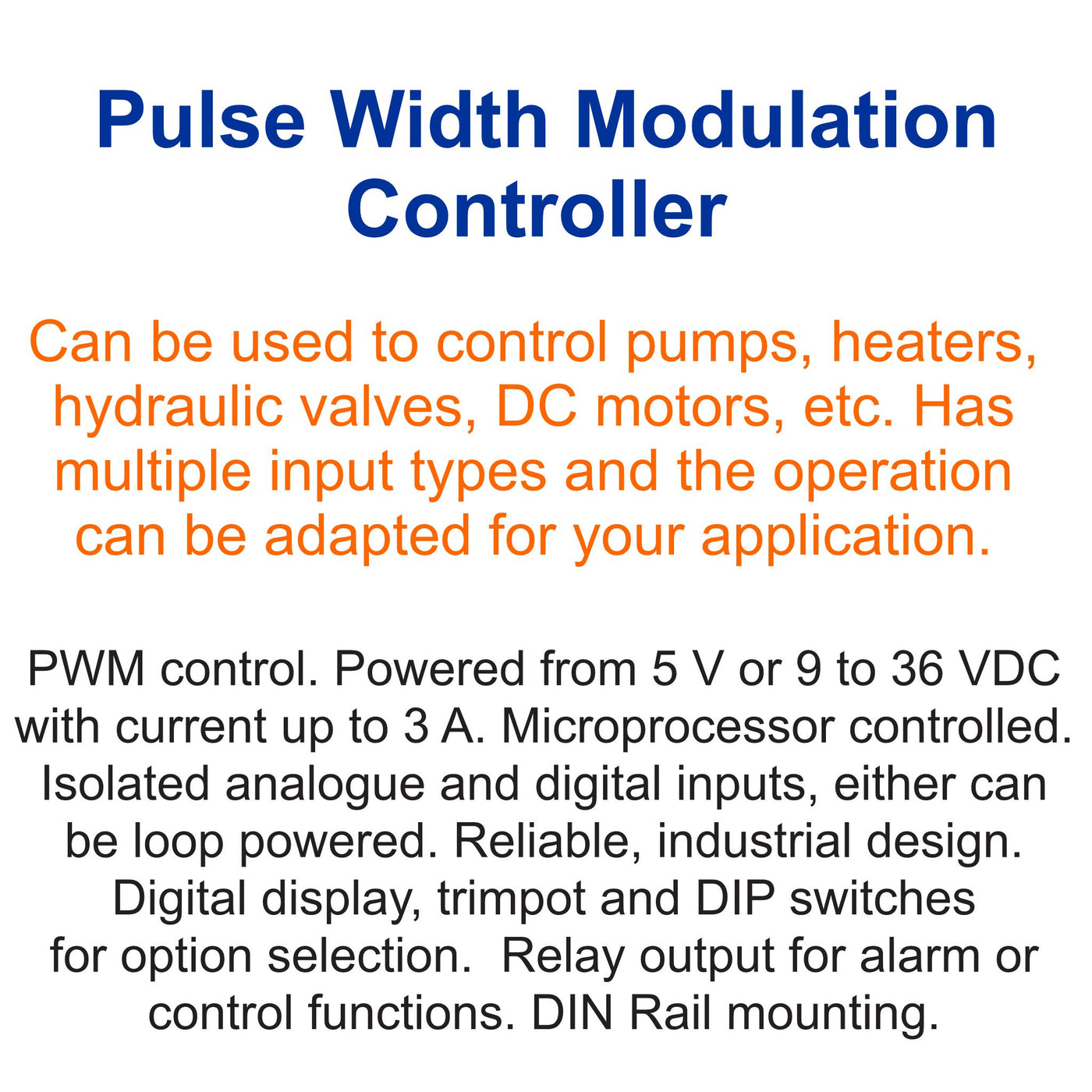 Pulse Width Modulation Controller – Danntech