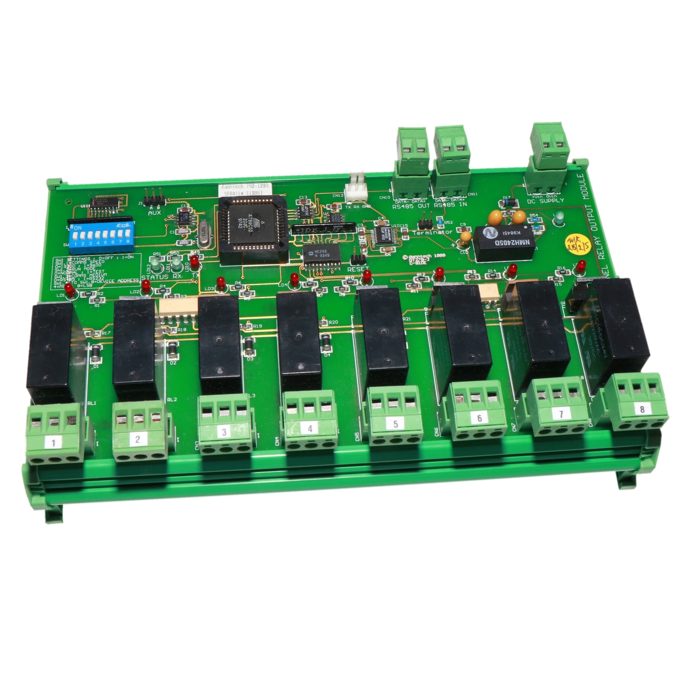 Eight Relay Output Module – Danntech
