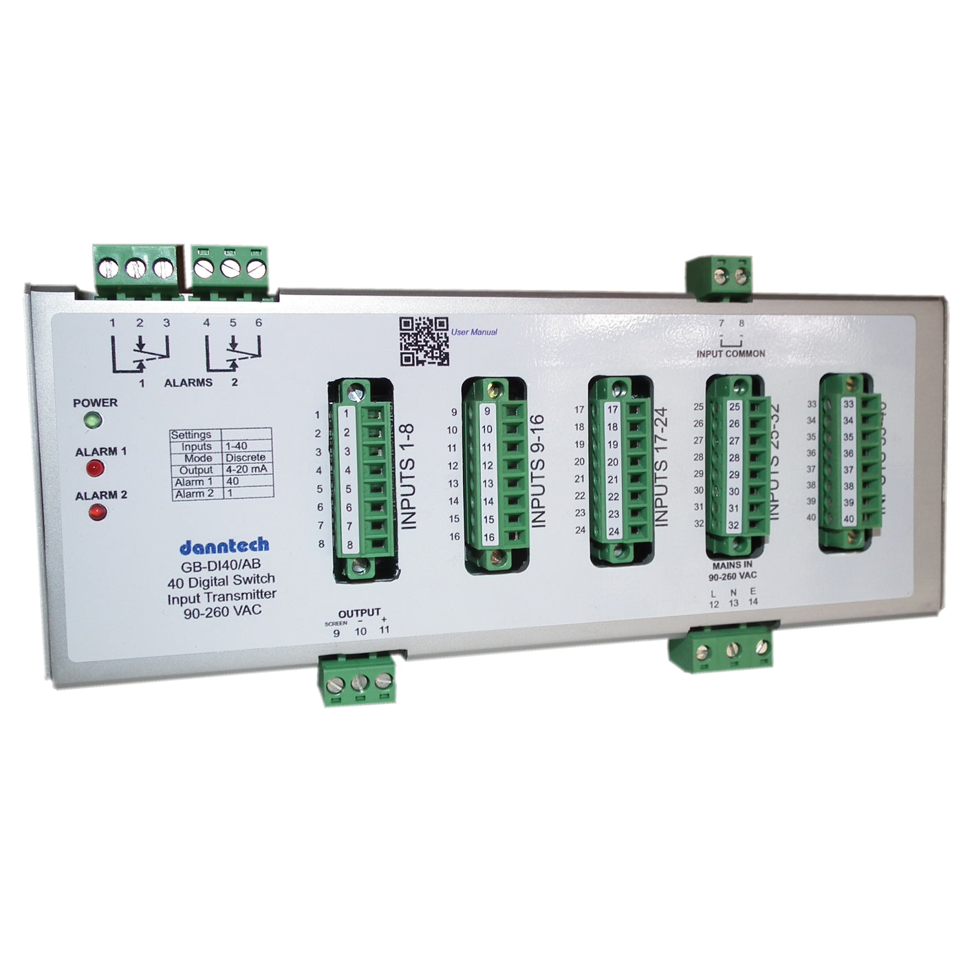 40 Input Digital Switch Input Transmitter – Danntech